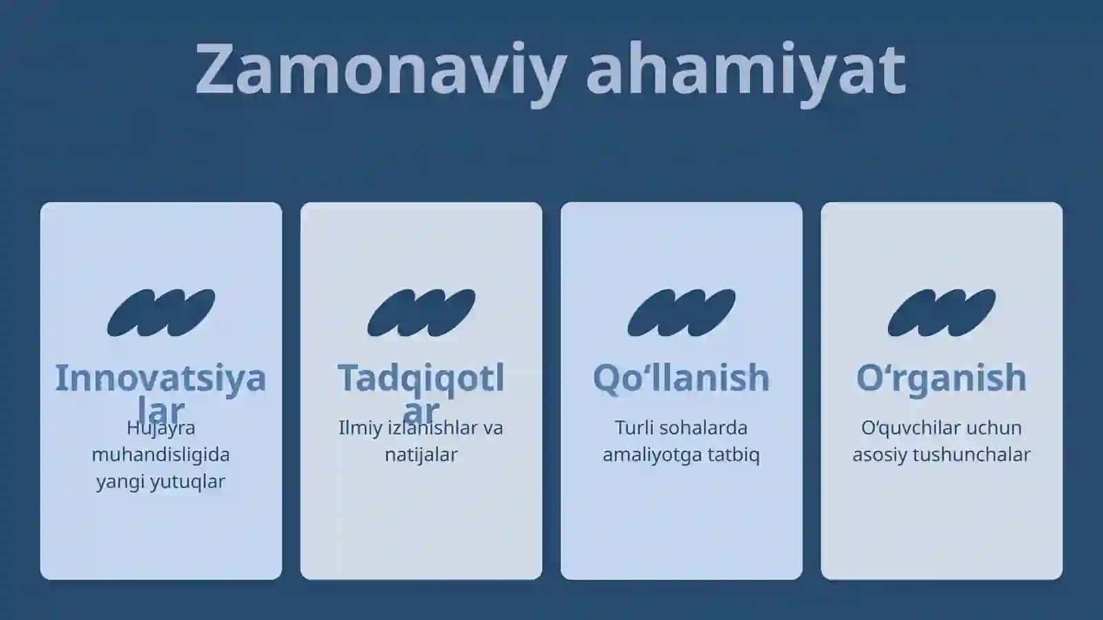 Hujayra Muhandisligidagi Texnologik Jarayonlar 4