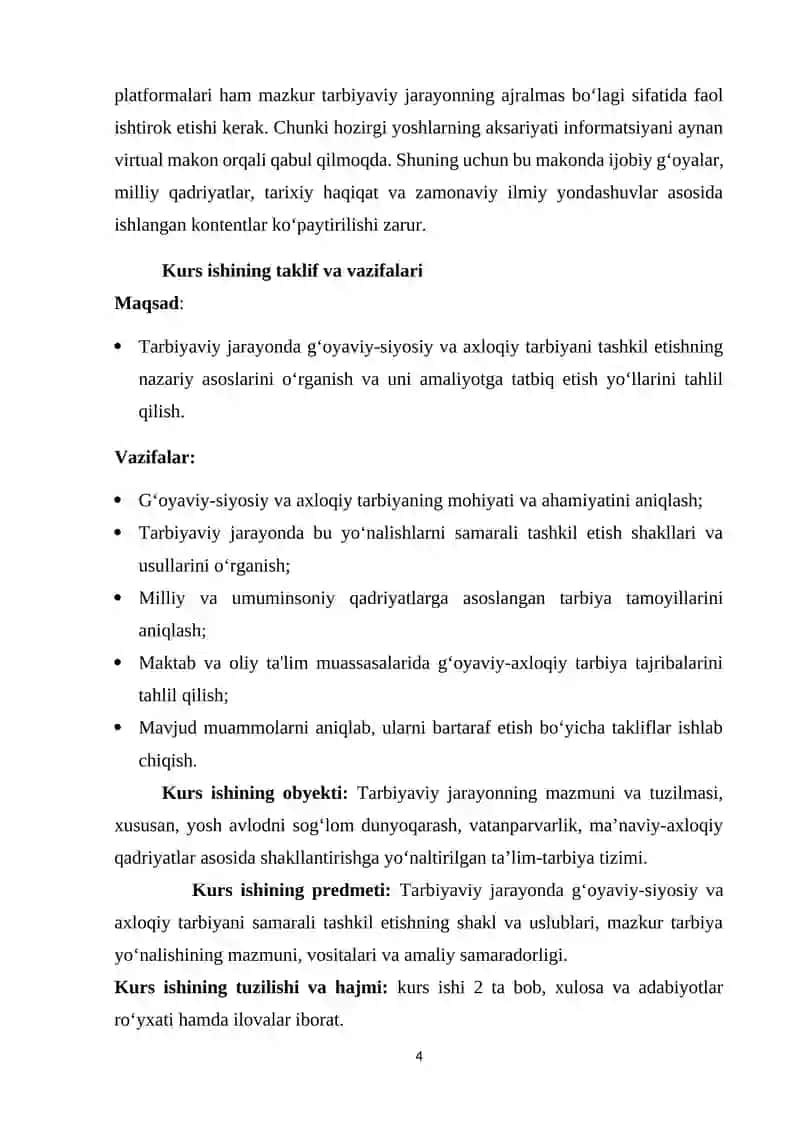 TARBIYAVIY JARAYONDA G‘OYAVIY SIYOSIY AXLOQIY TARBIYANI TASHKIL ETISH 4
