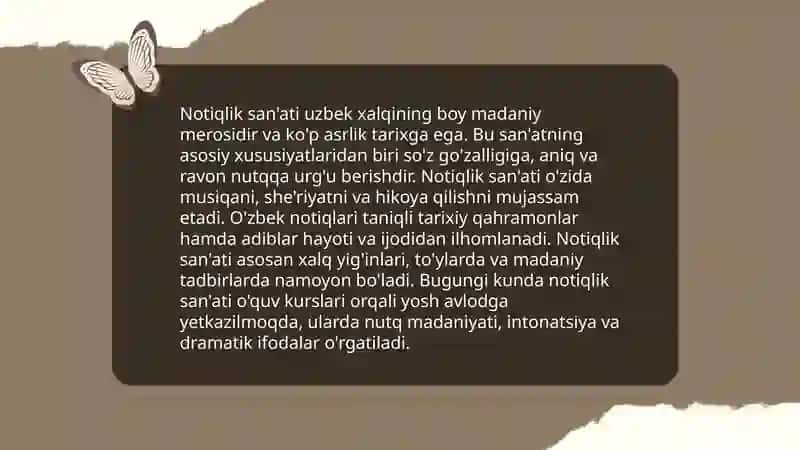 Notiqlik - san'at sifatida 4