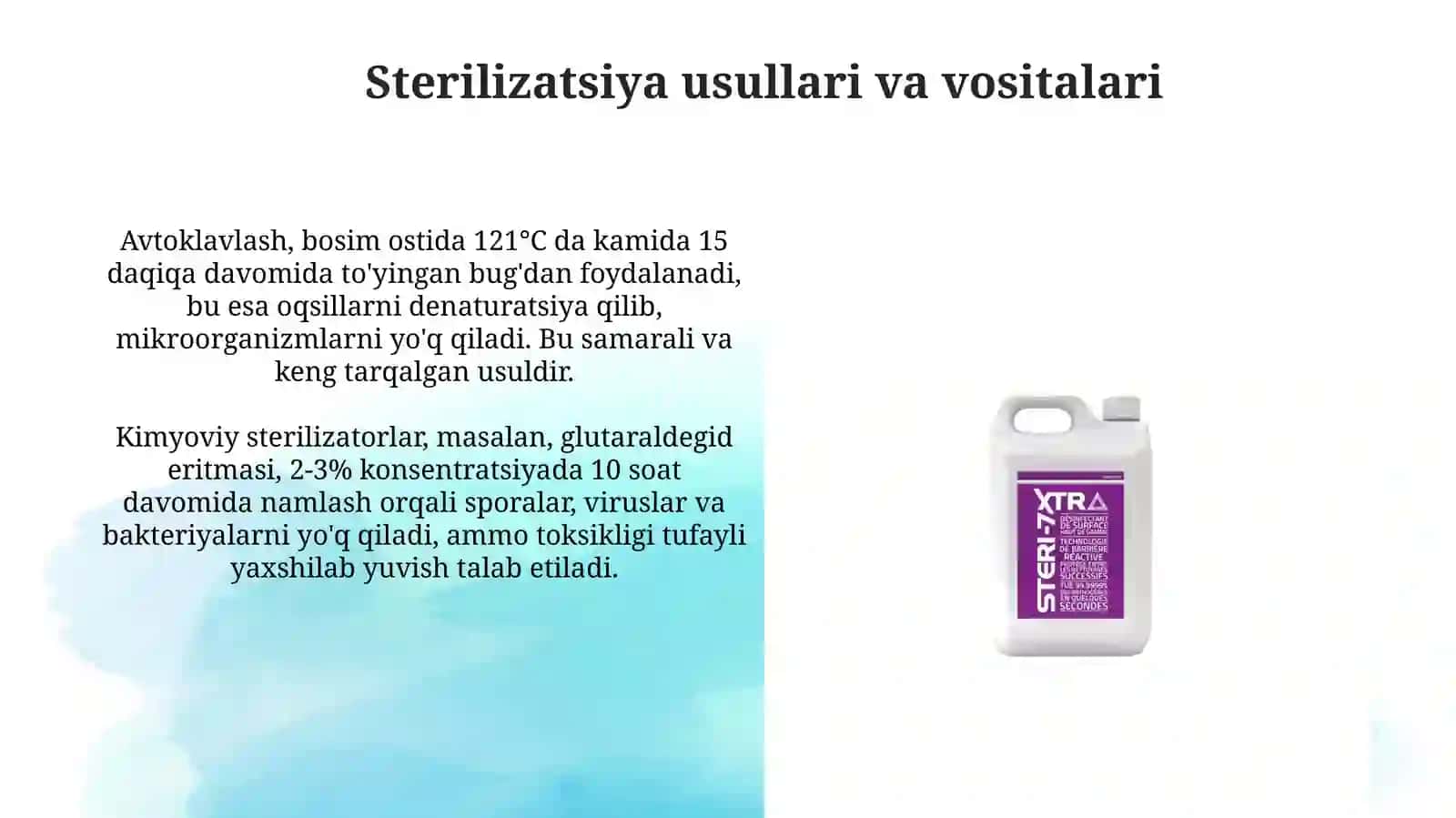 Stomatilogiyada asbobuskunalarnizararsizlantirish 4