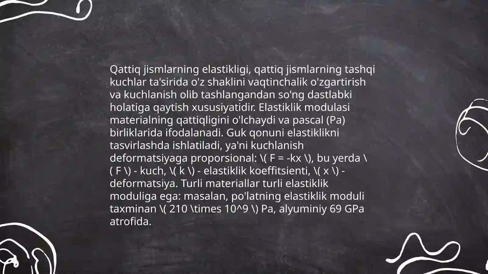 Qattiq jismlarning xossalari 4