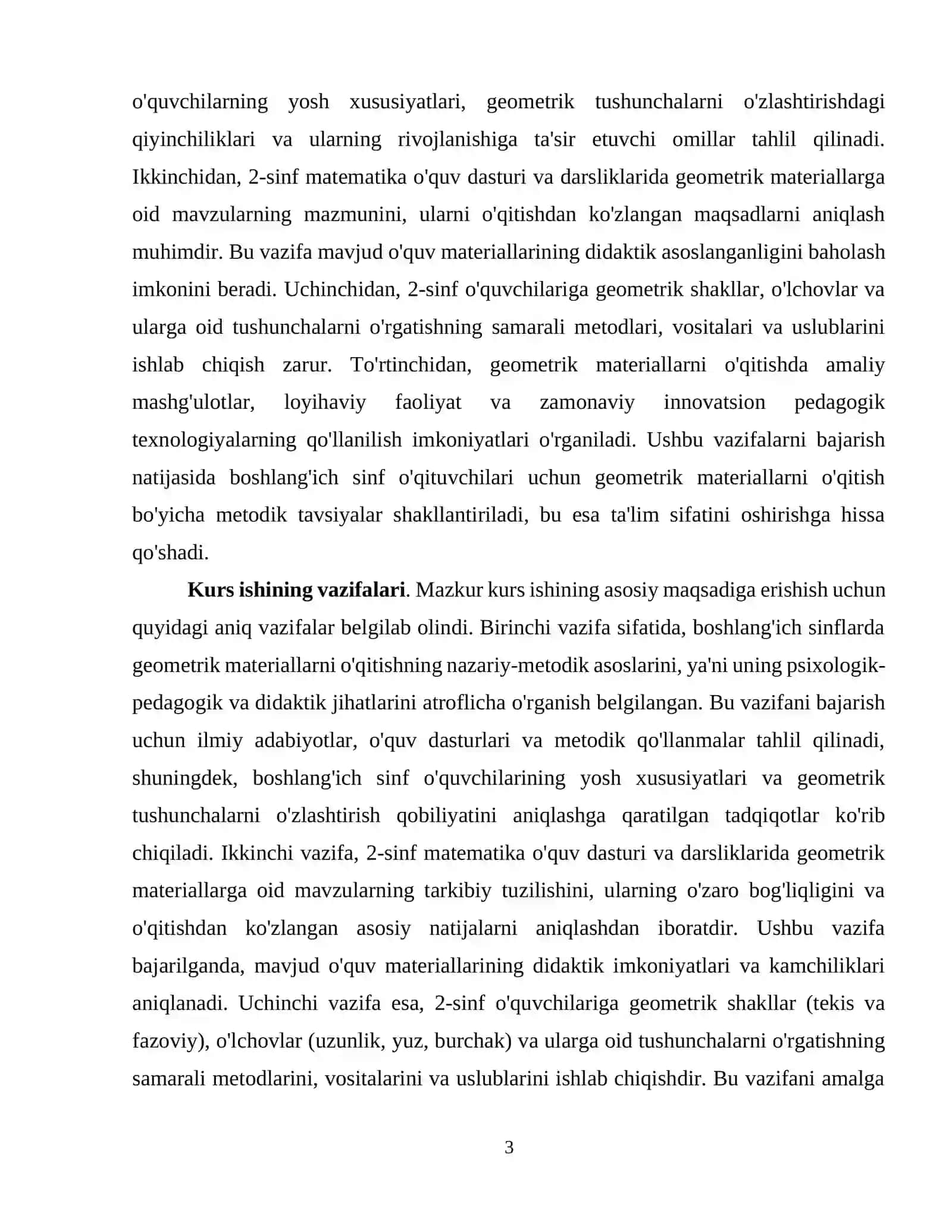 Boshlangʻich sinflarda geometrik materialni oʻrgatish metodikasi 4