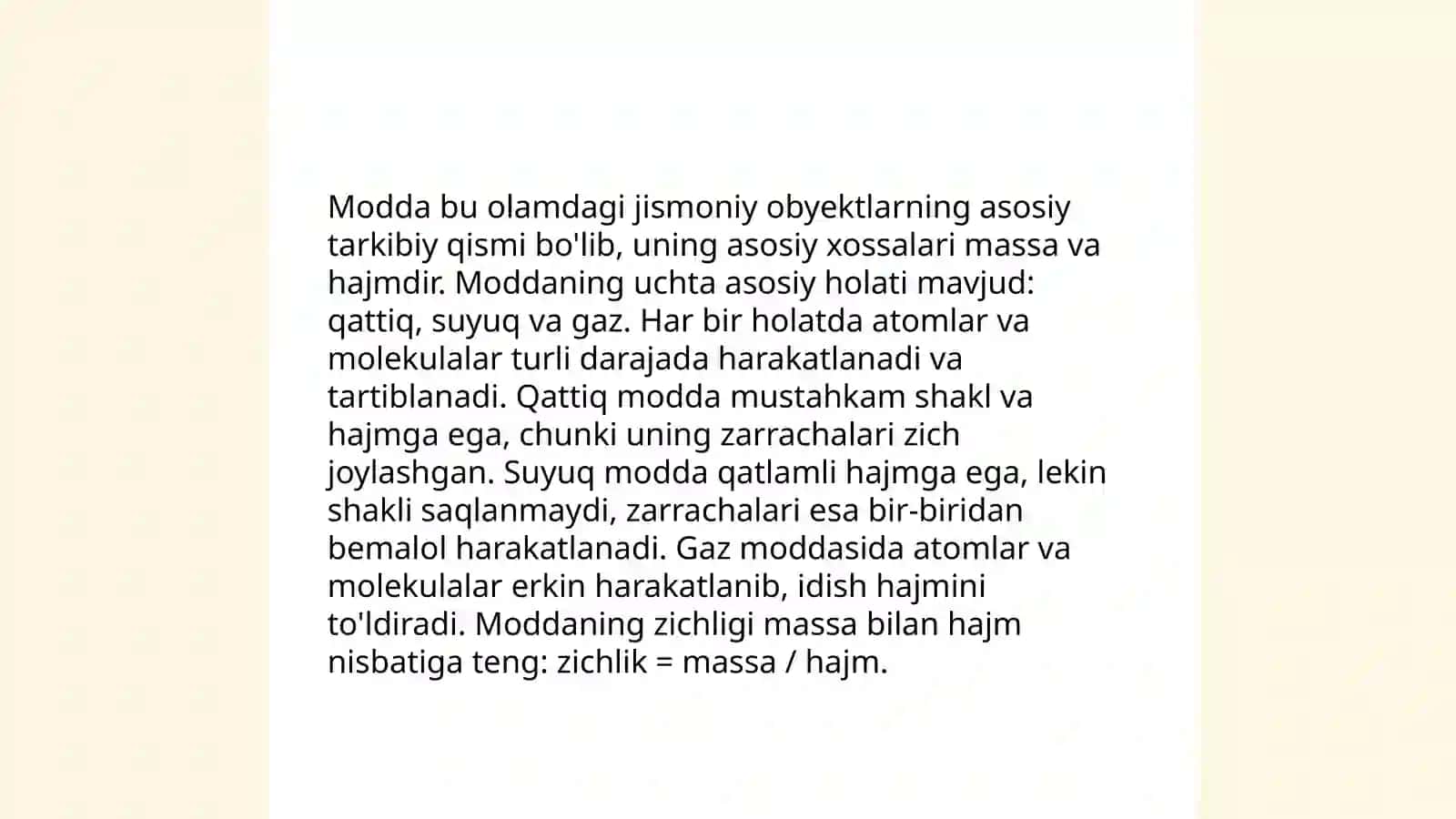 Taʼlim bosqichlarida oʻqitiladigan kimyo fanlarining nazariy va amaliy konseptsiyalar. Kimyo taʼlimining dasturi va darsliklari 4