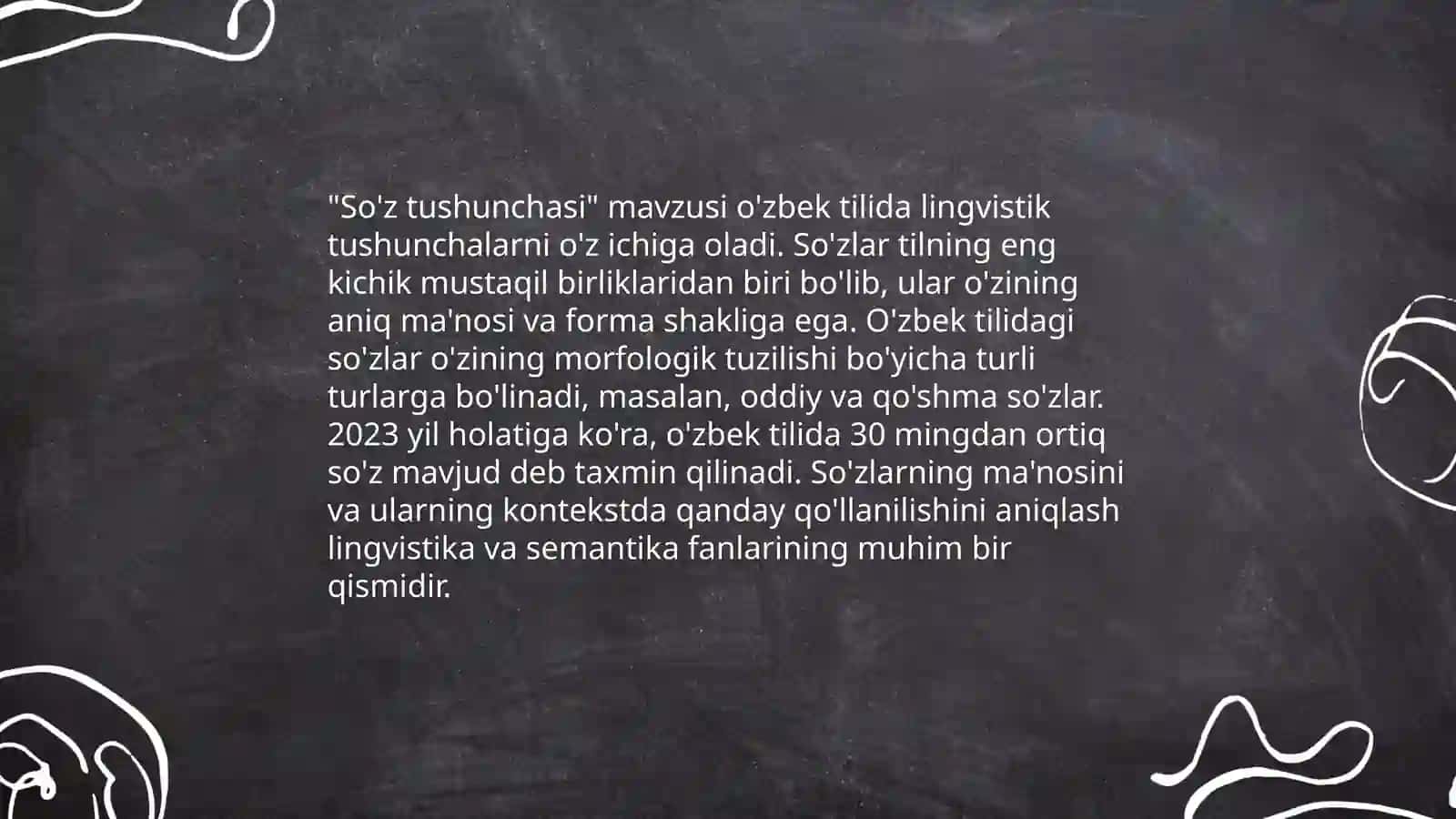 Leksema va so'z munosabati 4