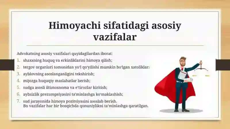 Advokatning Jinoyat Sud Ishlarini Yuritishdagi Ishtiroki 4