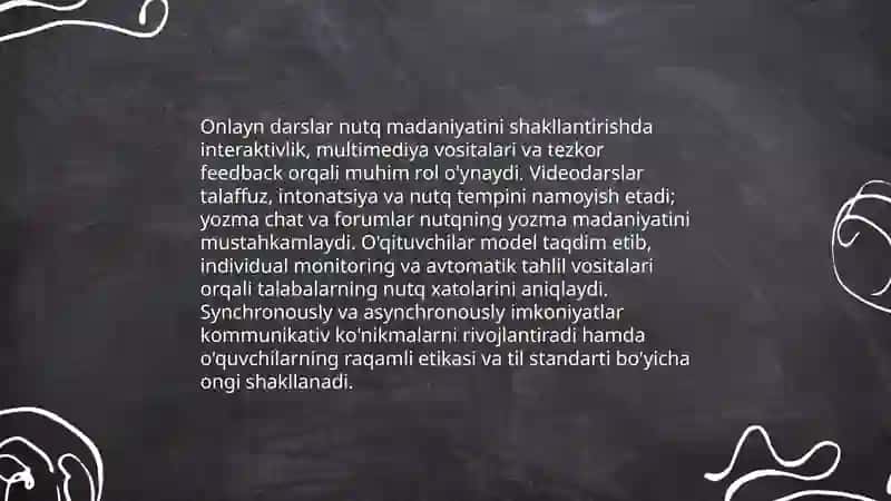 Ta'limda innovatsiyalar va raqamli texnologiyalarning nutq madaniyatiga ta'siri 4