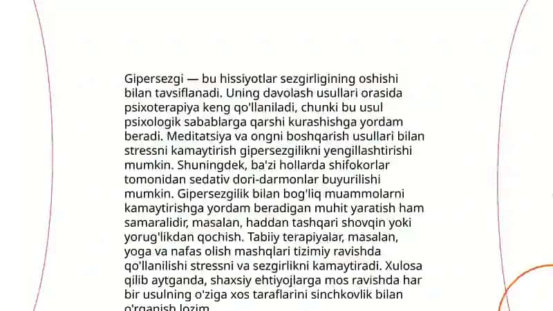 Gippersezgirlik va ikkilamchi immuntanqislik holati 4