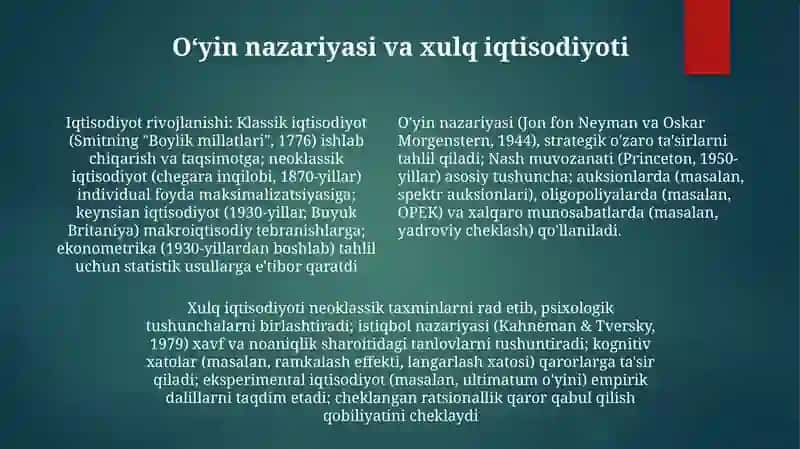 Iqtisodiyot Nazariyasi 4