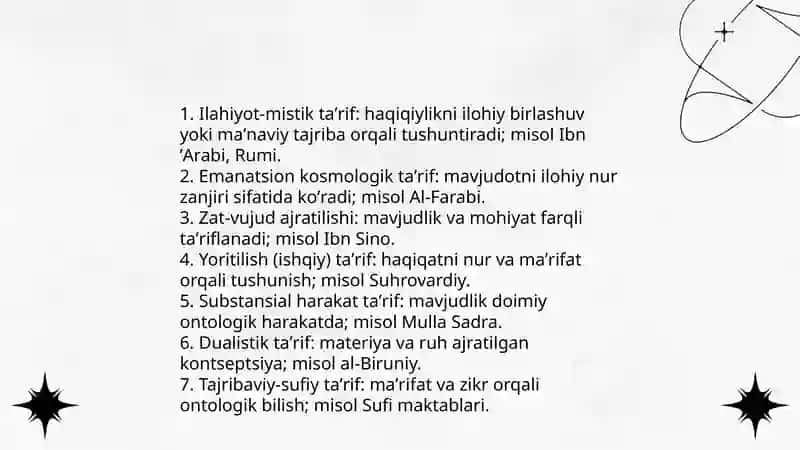 Falsafaning Mohiyatiga oid Sharq va Gʻarb mutafakkirlari Taʼriflarini Tasniflash 4