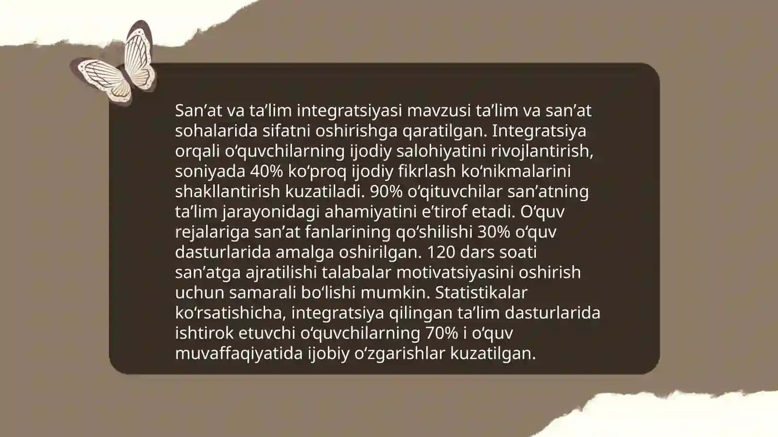 Art texnologiyalarning taʼlim jarayonida oʼrni 4