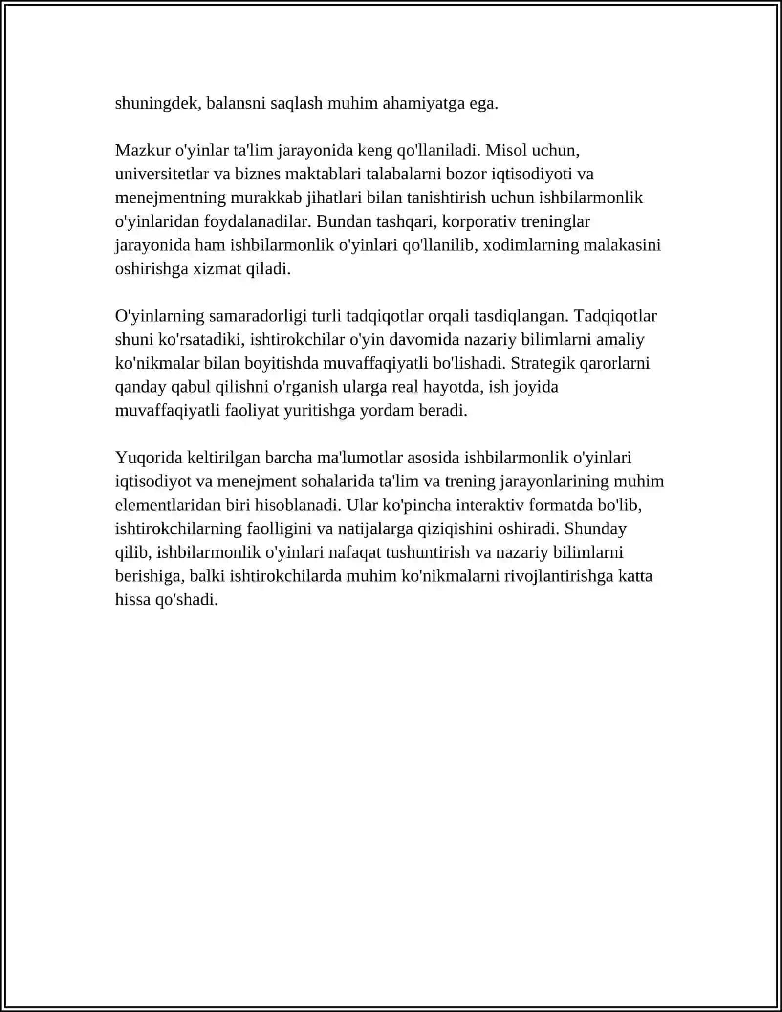 ISHBILARMONLIK O'YININI TASHKIL ETISH TEXNOLOGIYASI 4