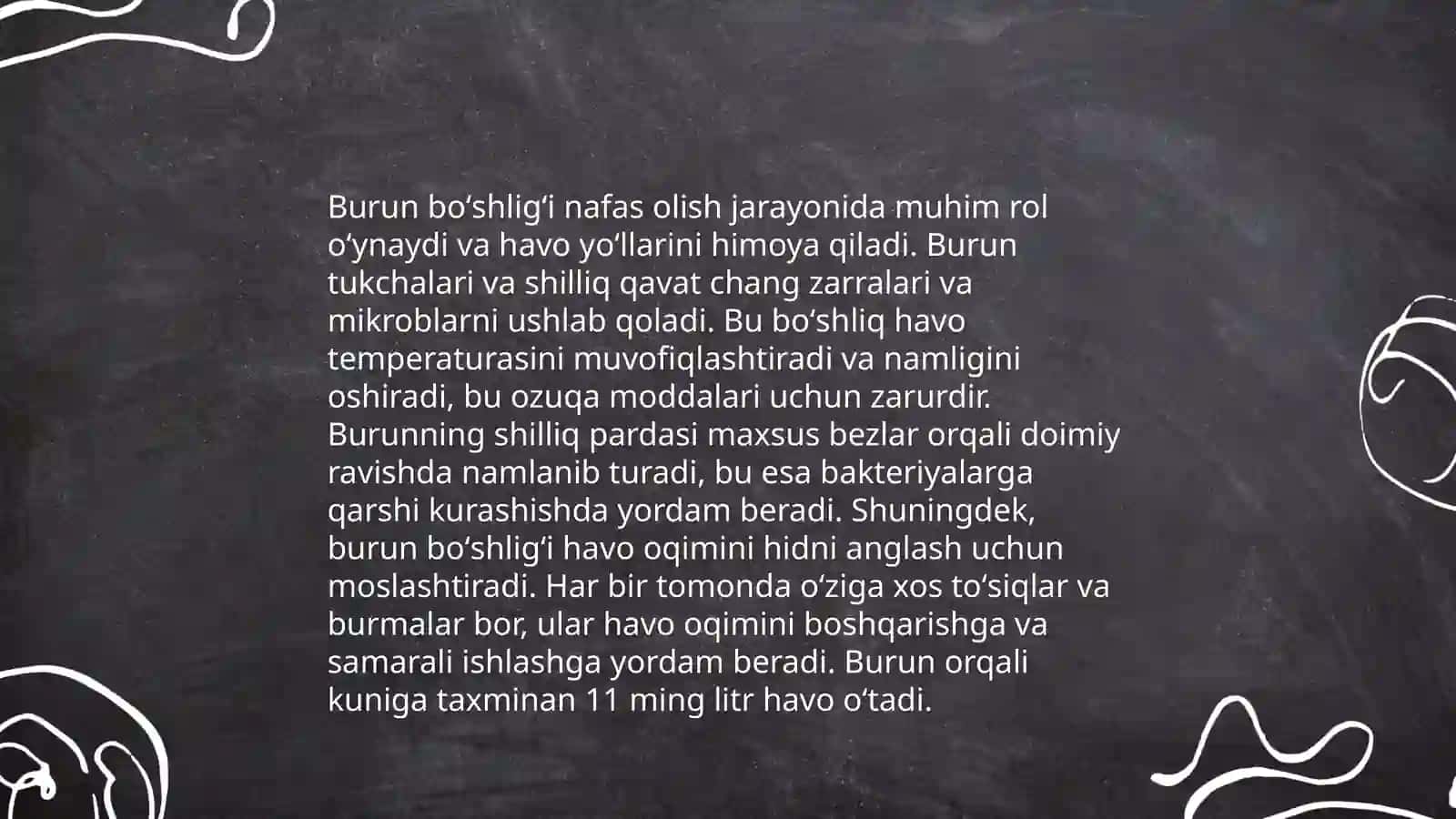 Burun boʻshligʻi va uning kasalliklari haqida tushuncha 4