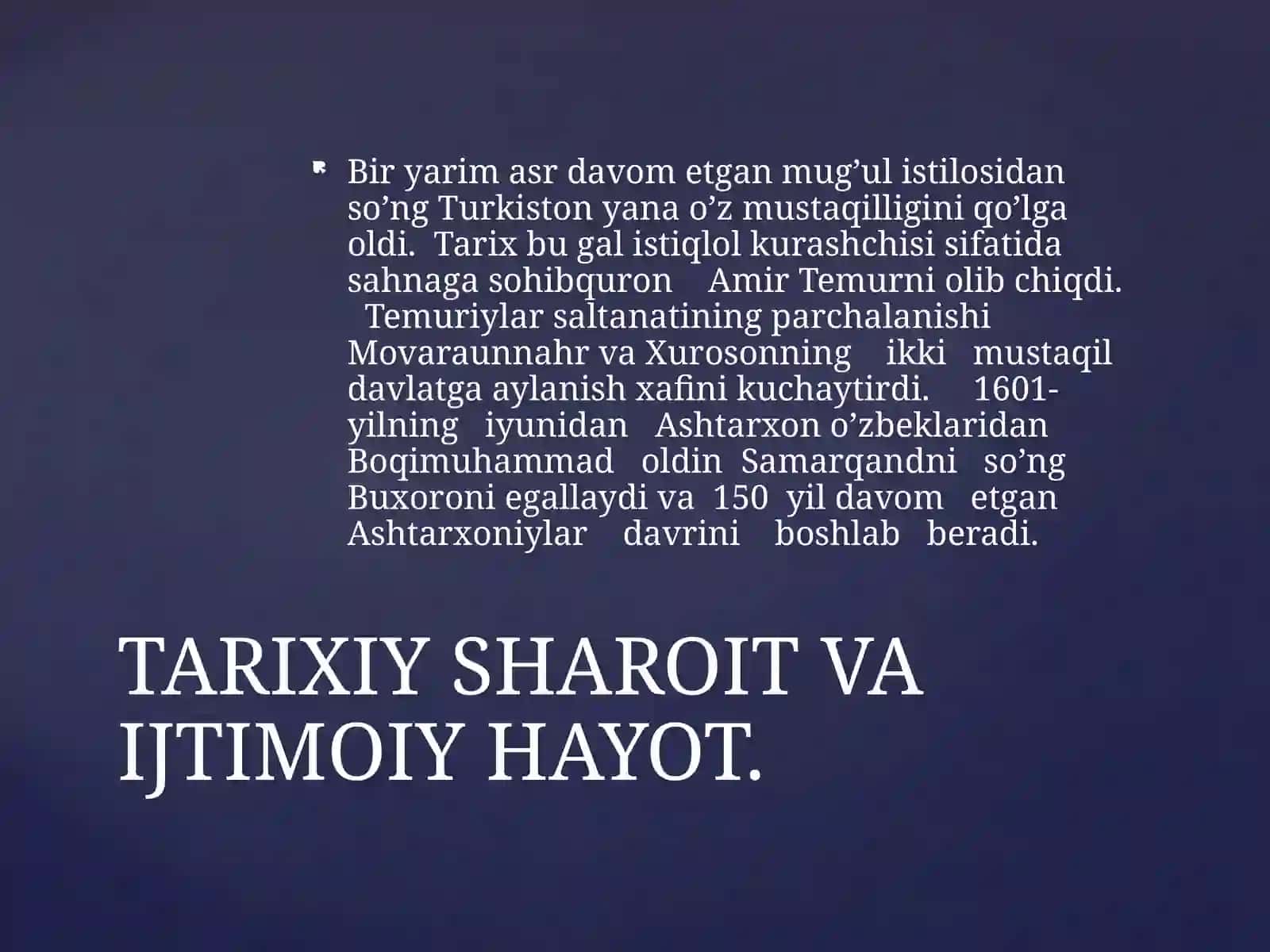 Temuriylar davri adabiyoti 4
