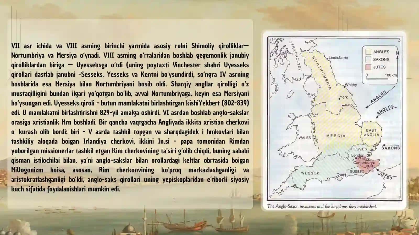 ILK O’RTA ASRLARDA ANGLIYA.ILK O”RTA ASRLARDA GERMANIYA 4