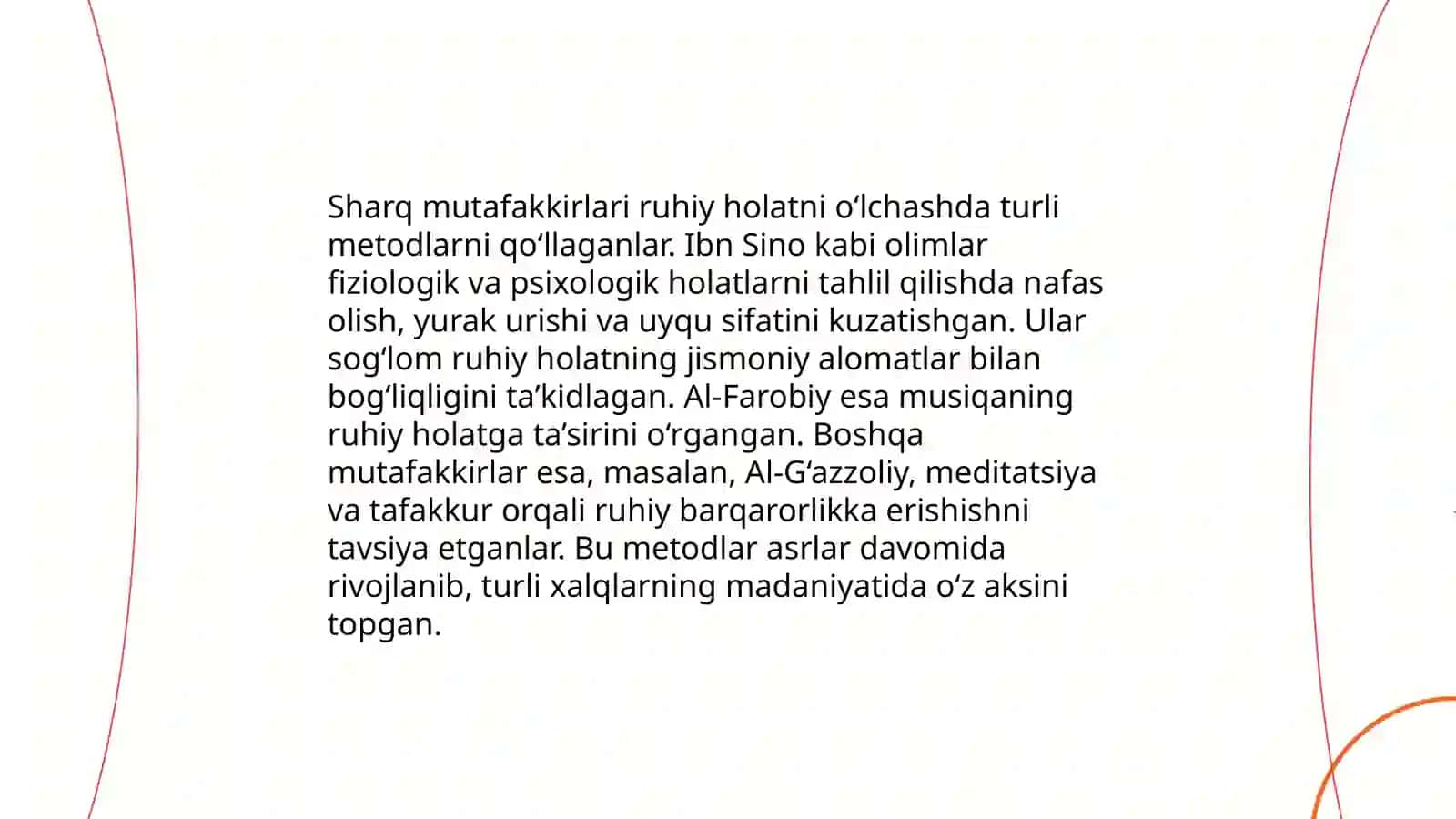 Sharq mutafakkirlari asarlarida psixodiagnostikaga oid qarashlar 4