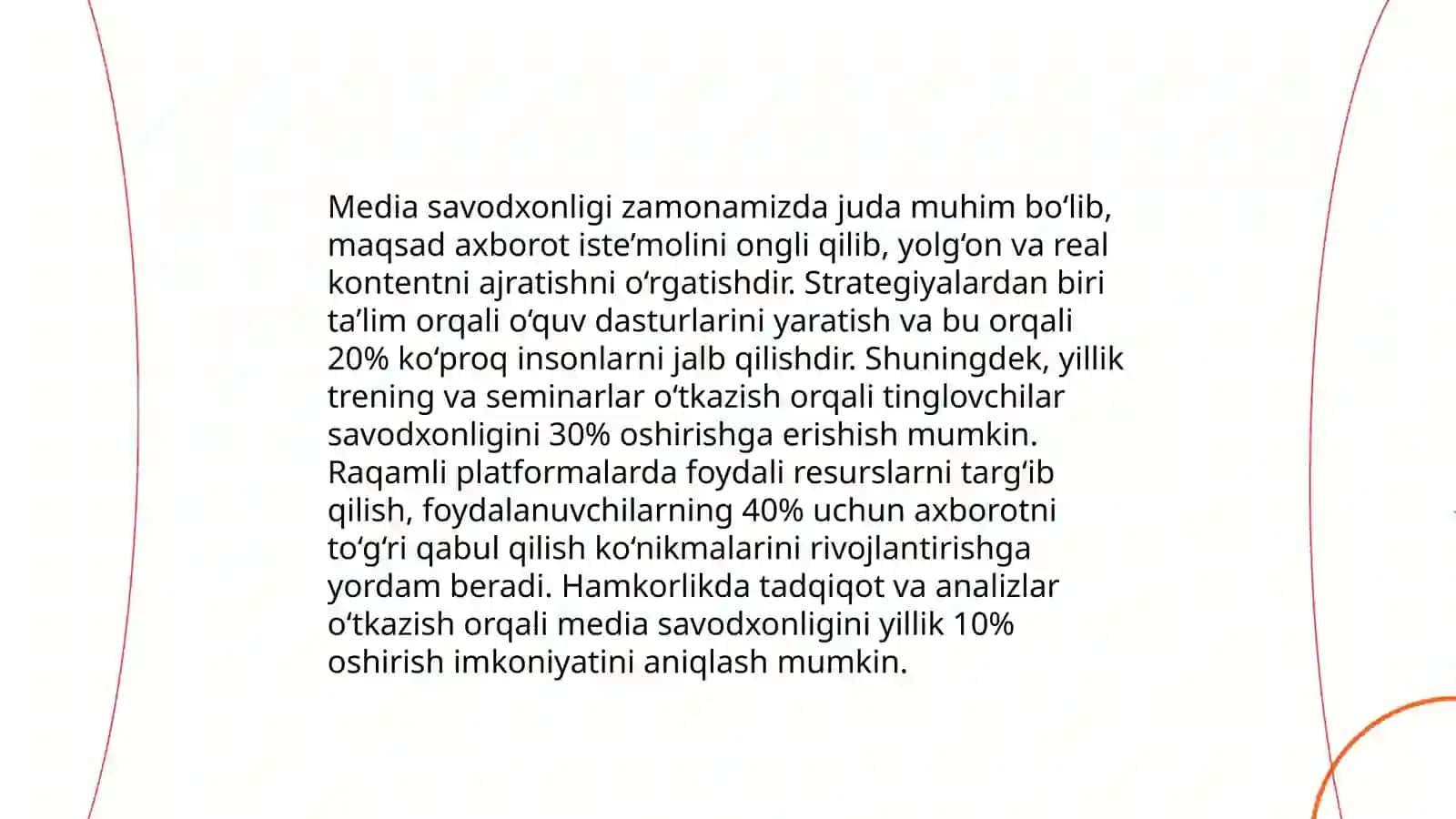 Zamonaviy media muhitida axborot manipulyatsiyasidan himoyalanish hamda jahon media va axborot makonida raqobat muhiti 4
