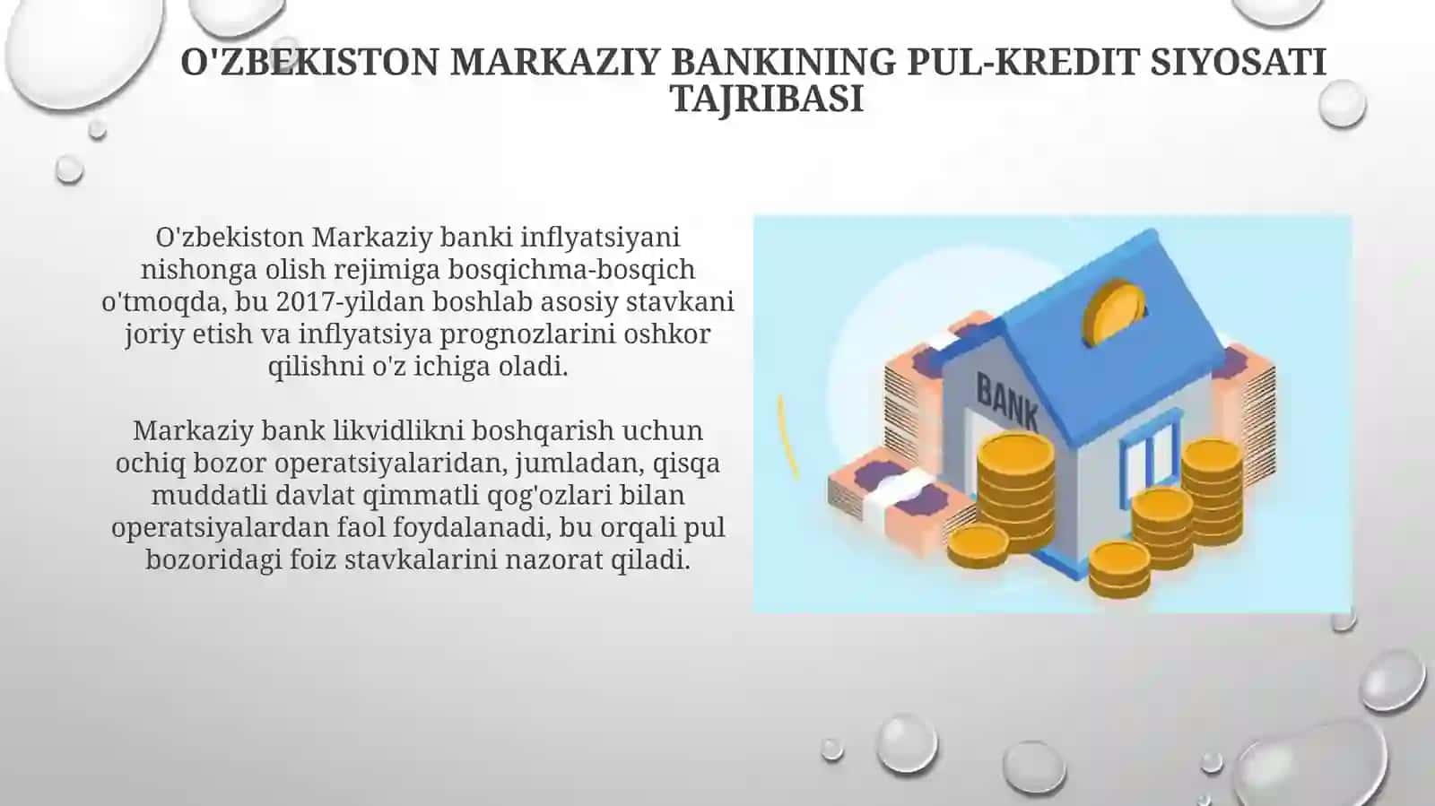 Monetar siyosat vositalari va Oʻzbekiston Markaziy banki tajribasi 4