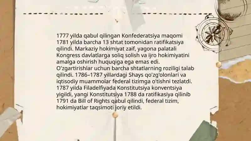 18 asrdan 1870 yillargacha AQSh 4