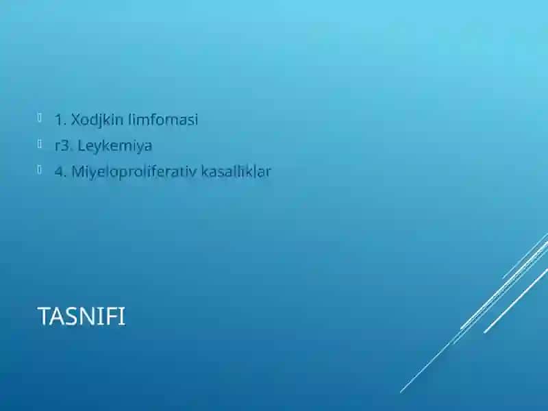 Limfoproliferativ kasalliklar 4