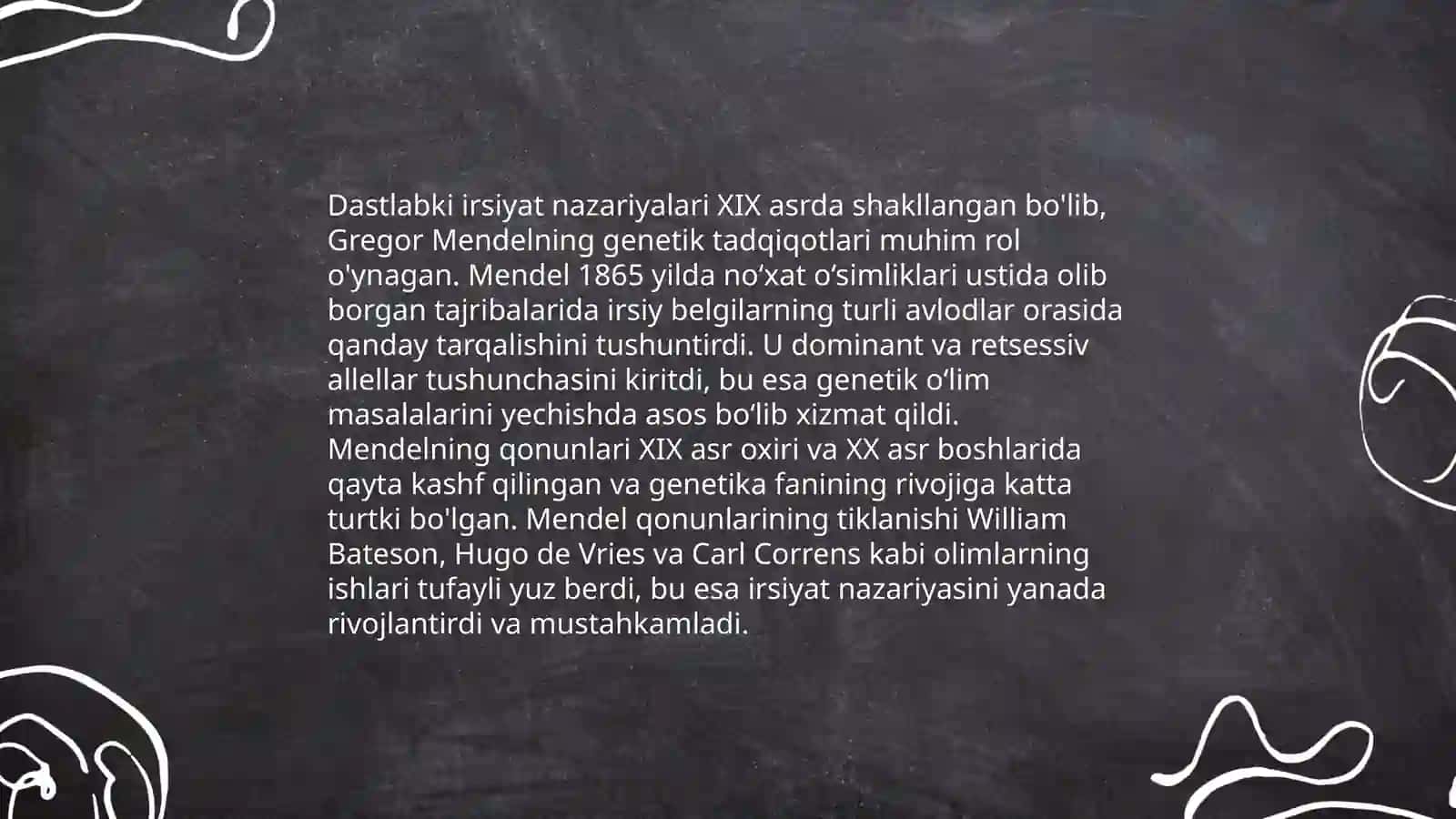 Irsiyat va genetik muvozanat 4