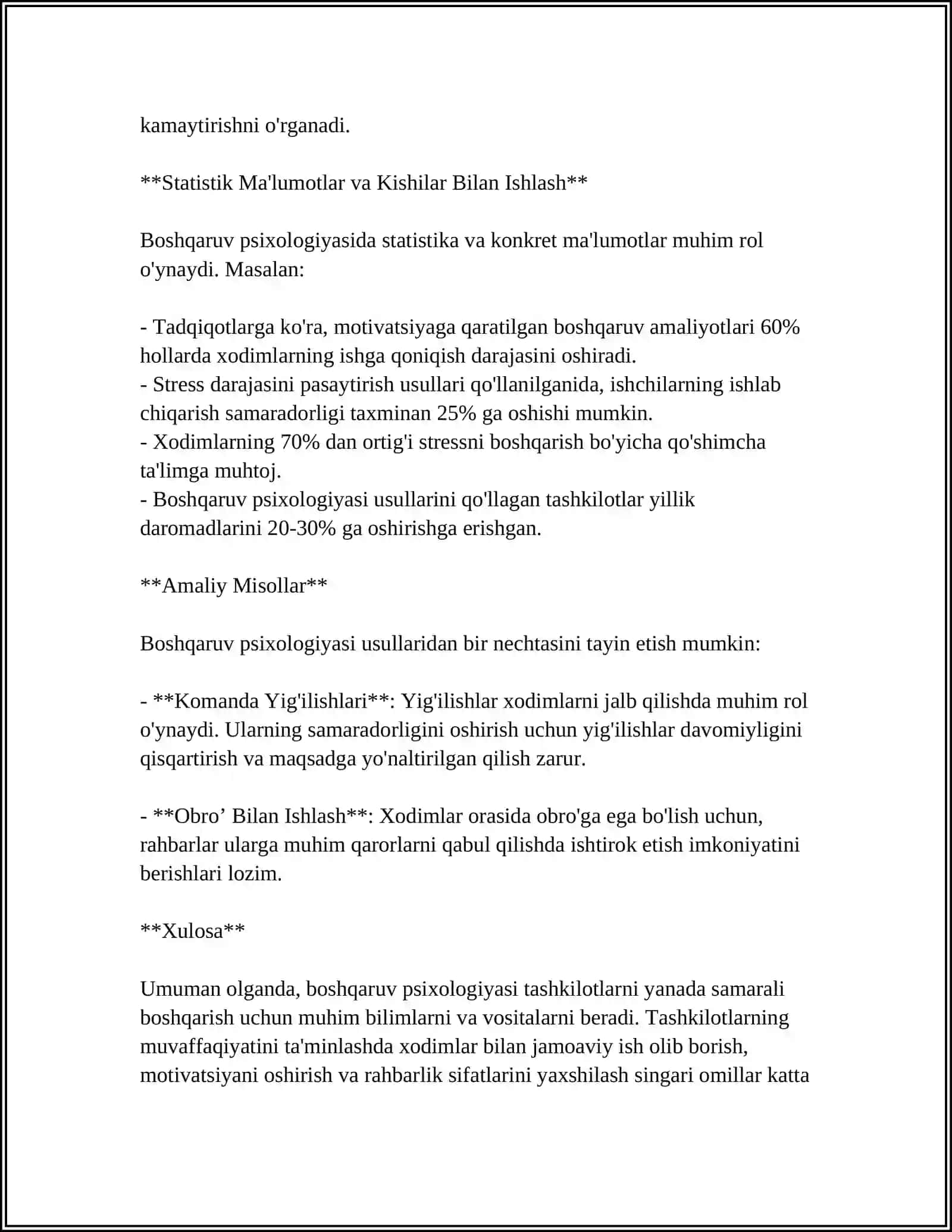 PSIXOLOGIK METODLAR 4