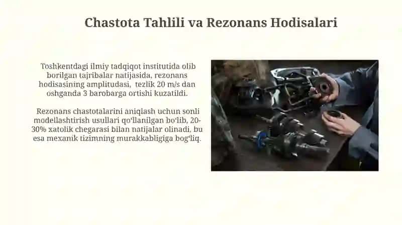 Tebranish podshipniklari uchun oraliqli oʻtqazishlarni hisoblash va tanlash 4