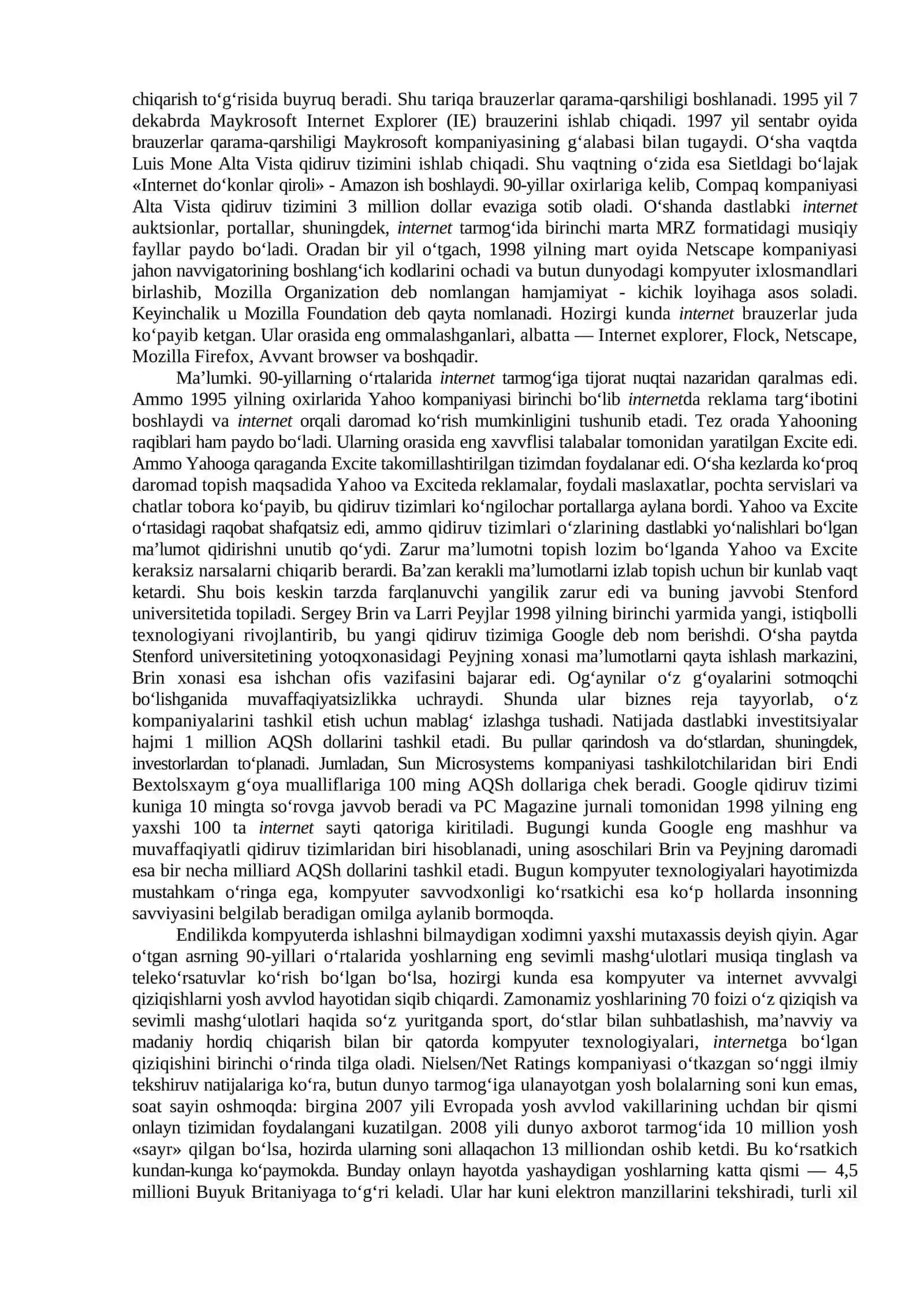 Kiber makonda din. Missionerlik va prozelitizmning ijtimoiy-siyosiy xavfi 4