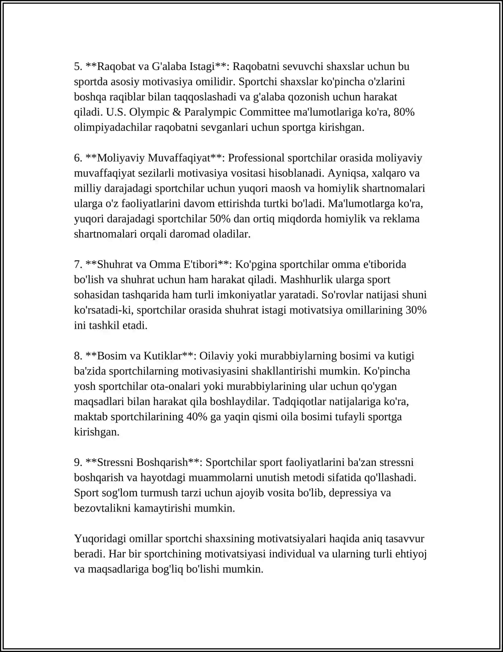 SPORTCHI SHAXSIGA XOS PSIXOLOGIK XUSUSIYATLAR 4