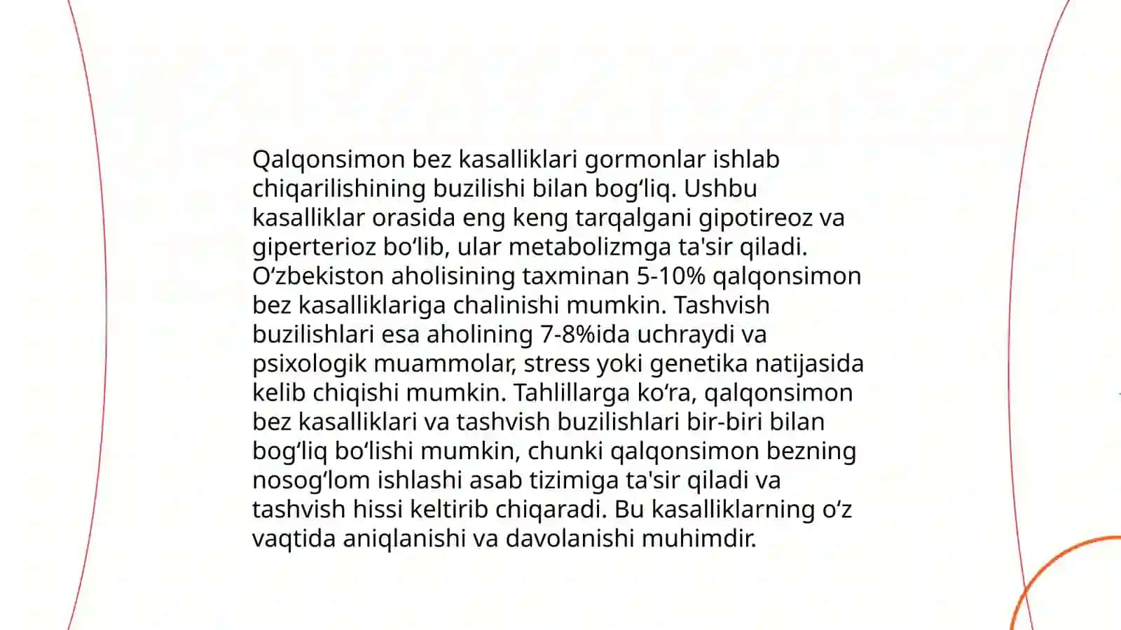 Qalqonsimon bez kasalliklarning psixologik jarayonlariga ta'siri 4