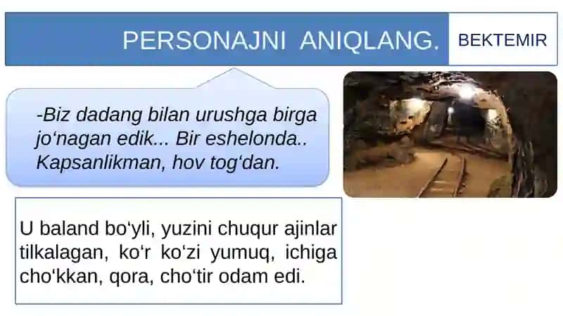 O‘tilgan mavzularni takrorlash 4