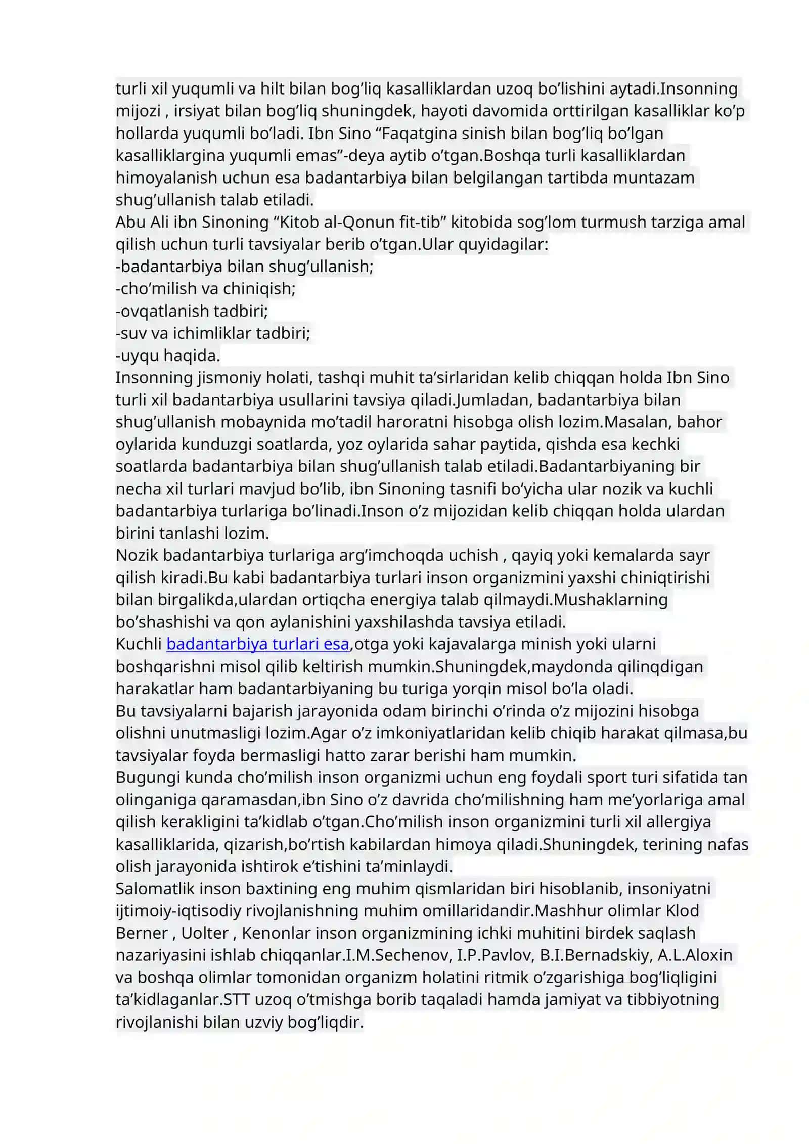 Sharq mutafakkirlarining sog’lom turmush tarzinishakllantirishga doir pedagogik qarashlari 4