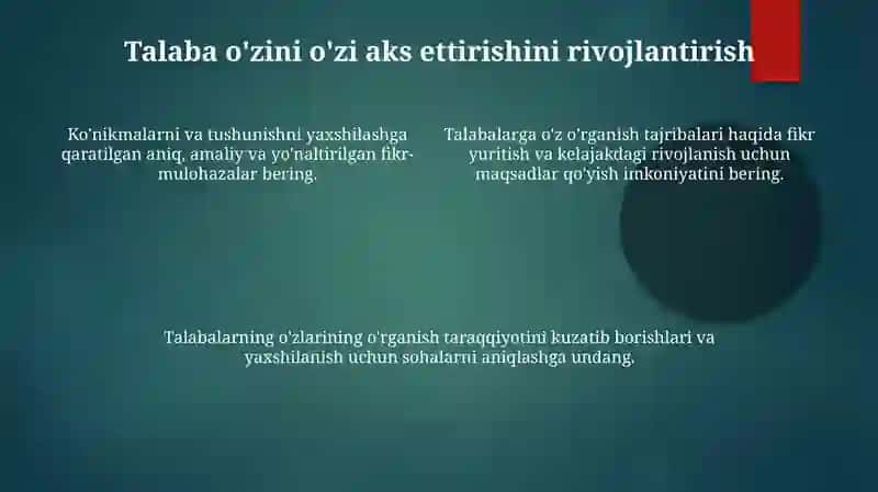 Pedagogik korreksiyada ta'limning ma'lumot beruvchi metodlaridan foydalanish yo'llari 4
