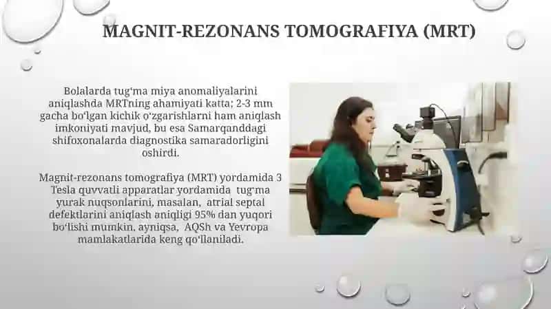 Umumiy tugʻma nuqsonlar zamonaviy diagnostikasi 4