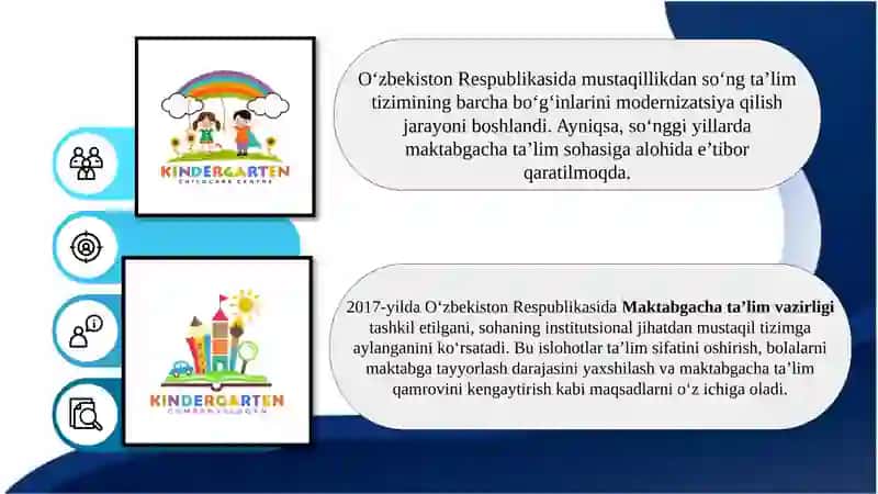 Maktabgacha ta'limda qamrov darajasi 4