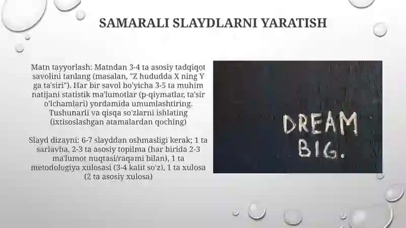 Matn tarkibi bo'yicha ilmiy maruza tayyorlash 4