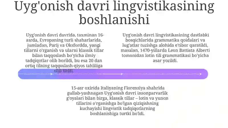 Yevropada uyĝonish davri tilshunosligi 4
