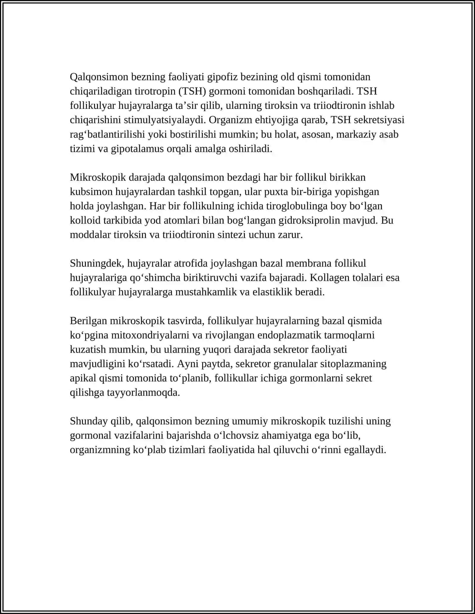QALQONSIMIN BEZ. QALQONSIMON BEZ OLDI BEZI VA EPIFIZNI GISTOLOGIK TUZILISHI 4