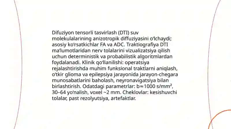 Neyroxirurgiyada Zamonaviy tekshirish usullari 4