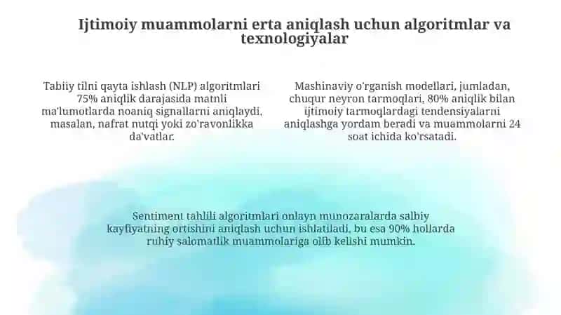Onlayn monitoring tizimlarining ijtimoiy muammolarni erta aniqlashdagi roli 4