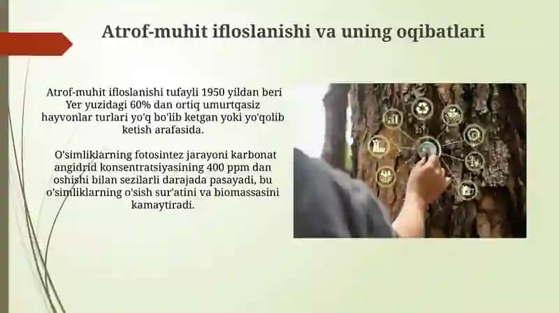 Atrof-muhit omillari va ularni tirk organizmlarga tasiri 4