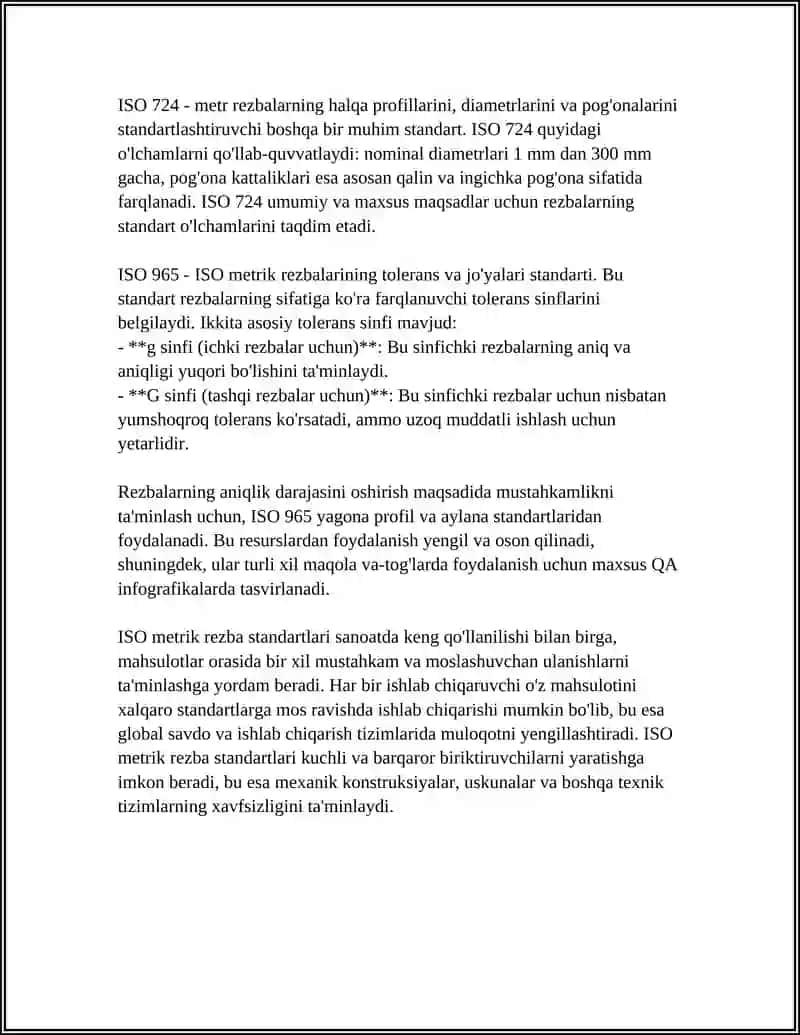 STANDART BIRIKTIRISH DETALLARI. REZBALI DETALLAR 4