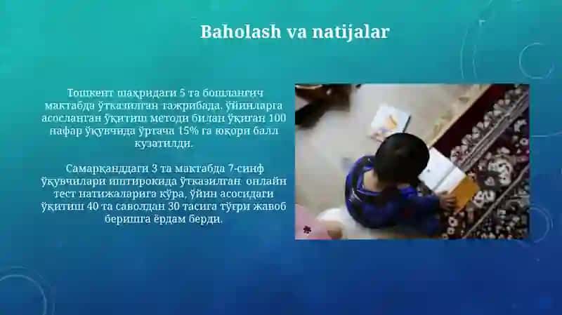 Ona tili va o'qish savodxonligi darslarida ta'limiy o'yinlari 4