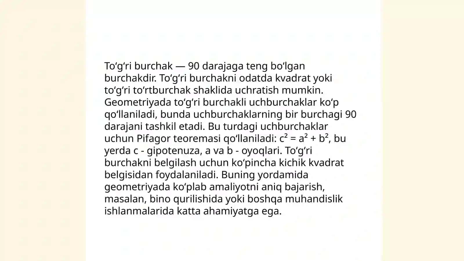 Burchaklar 4