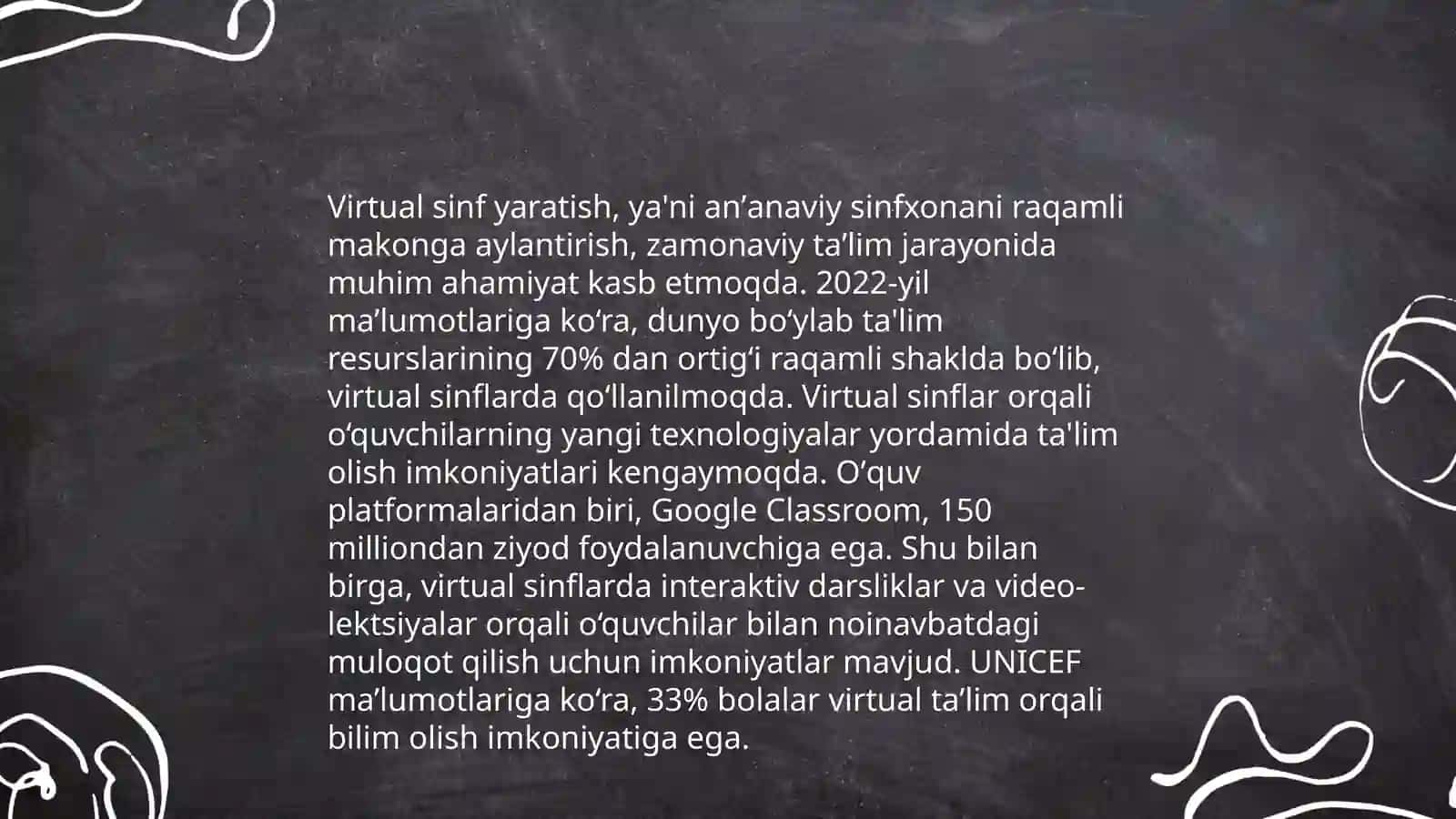 Google classroomda virtual sinf yaratish 4
