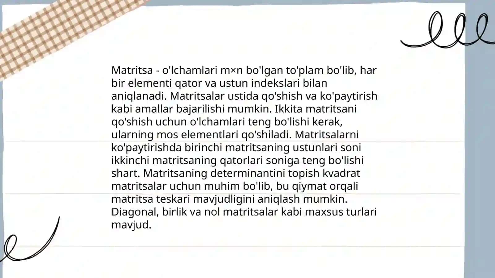 Materiyaning tuzilishi va xossalari 4