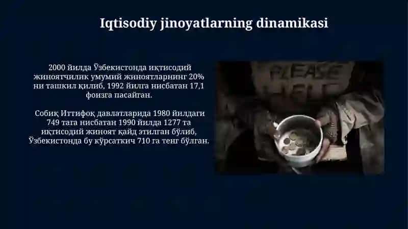 Iqtisodiy jinoyatlarning sabablari va shart-sharoitlari 4