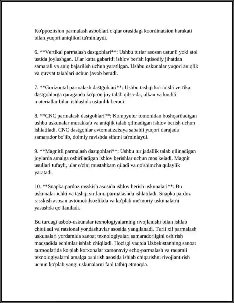 Parmalash uskunalarining turlari 4