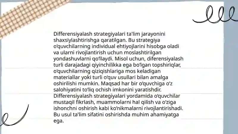 Jahon mamlakatlarida taʼlimni integratsiyalash va differensiyalashtirish muammolari 4