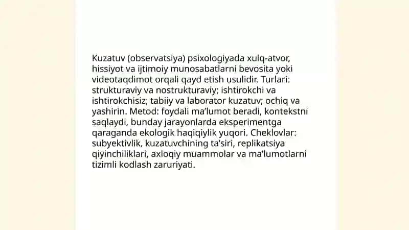 Psixalogiya Metodlari 4