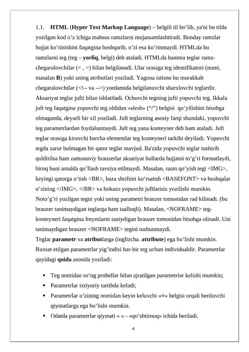 "Bolalar dunyosi" online do’konini loyihalash 4